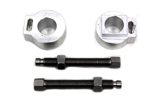 HARLEY Rear Rigid Axle Adjuster Kit fits 1941-1957 FL,   0-  Custom, application with use of a 3/4 axle on Replica rigid frames"