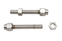 HARLEY Chrom Hinterachsverstellschrauben-Abdeckung Passend für 1987-1992 FXST, 1987-1992 FLST,