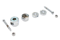 HARLEY Chrom Hinterachsversteller- und Muttern-Kit Passend für 2000-2007 FXST, 2000-2007 FLST,