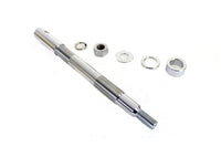 HARLEY Chrom Hinterachs-Einstellkit mit Mutter Passend für 1993-1999 FXST, 1993-1999 FLST,