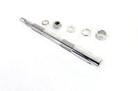 HARLEY Chrom Hinterachs-Einstellkit mit Mutter Passend für 1993-1999 FXST, 1993-1999 FLST,