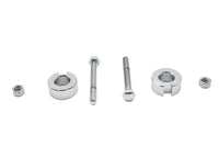 HARLEY Chrom Hinterachs-Einstellkit passend für 1993-1999 FXST, 1993-1999 FLST,