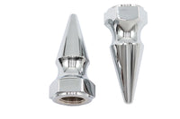 HARLEY Chrome-Achsmuttern-Kit im Pike-Stil passend für 0- Zoll Custom, Anwendung für 3/4 Gewindeachse"
