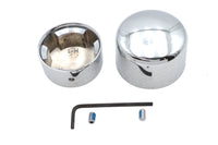 HARLEY Chrom Hinterachs-Mutterabdeckungs-Set Passend für 2008-UP FXST, 2008-UP FLST,