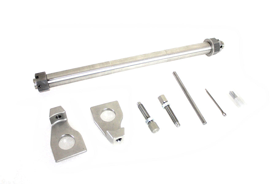 HARLEY 25mm Hinterachsversteller-Kit Edelstahl passend für 2009-2013 FLT,