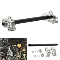 HARLEY 25mm Hinterachsverstellkit Chrom Passend für 2009-UP FLT,