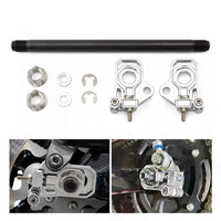 HARLEY 25mm Hinterachsverstellkit Chrom Passend für 2009-UP FLT,