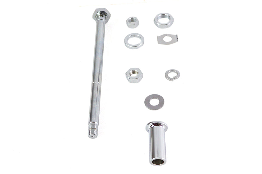 HARLEY Chrom Hinterachsensatz Passend für 1963-1966 FL,