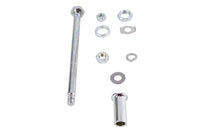 HARLEY Chrom Hinterachsensatz Passend für 1963-1966 FL,