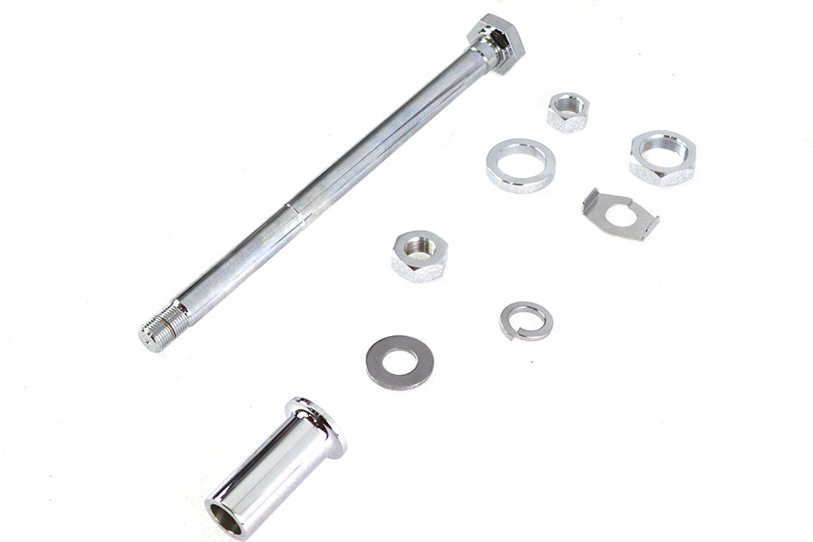 HARLEY Chrom Hinterachsensatz Passend für 1963-1966 FL,