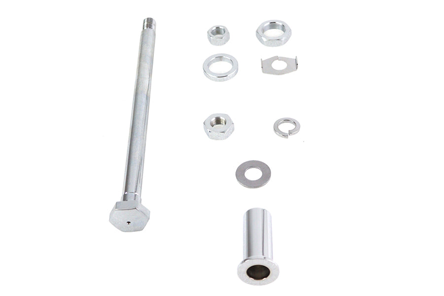 HARLEY Chrom Hinterachsensatz Passend für 1963-1966 FL,