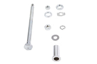 HARLEY Chrom Hinterachsensatz Passend für 1963-1966 FL,
