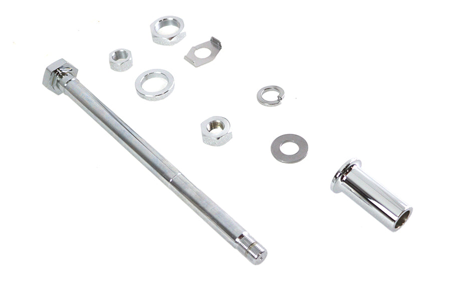 HARLEY Chrom Hinterachsensatz Passend für 1963-1966 FL,