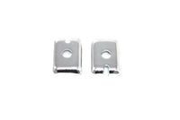 HARLEY Verchromter Hinterachsversteller-Endplattensatz Passend für 1973-1984 FX, 1973-1984 FL, 1979-UP XL,