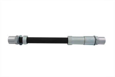 HARLEY Front Axle Kit Chrome 11-1/4 inch Overall Length Fits 0-  Custom, application for Paughco and