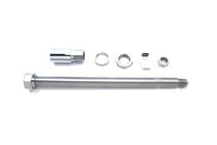 HARLEY Hinterachs-Kit Chrom Passend für 0- Custom, Anwendung für Starrrahmen mit Riemenantrieb