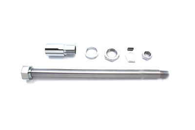 HARLEY Rear Axle Kit Chrome Fits 0-  Custom, application for belt drive rigid frames