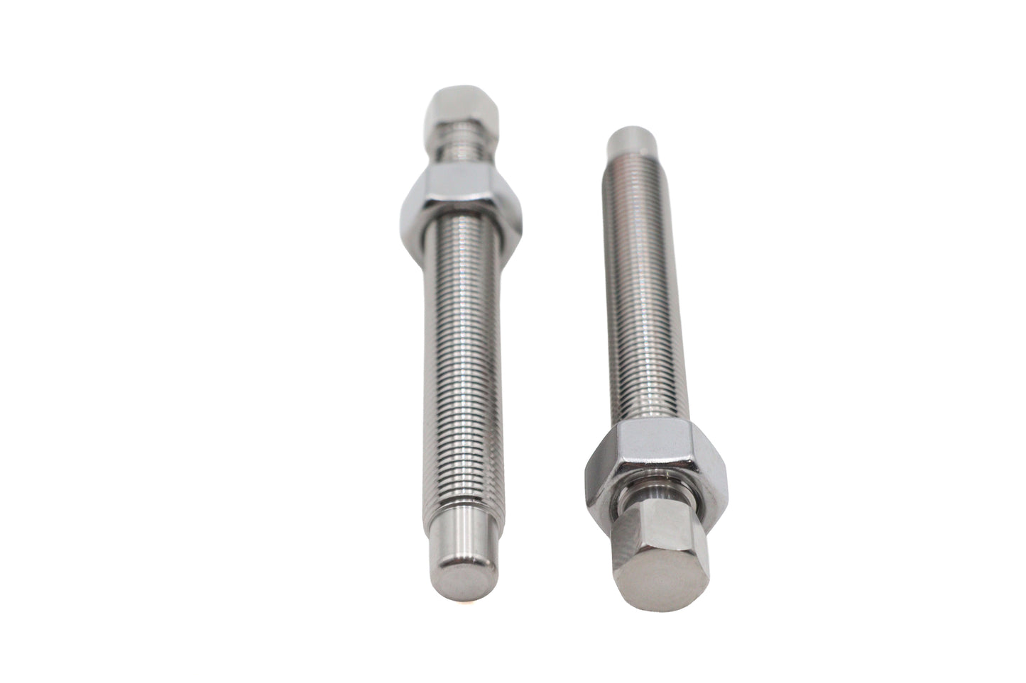 HARLEY Wheel Adjuster Screw Set Stainless Steel Fits FL 1941-1972,