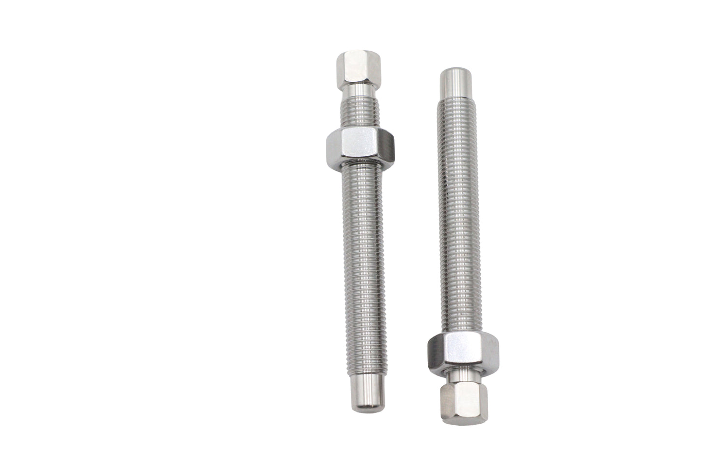 HARLEY Wheel Adjuster Screw Set Stainless Steel Fits FL 1941-1972,