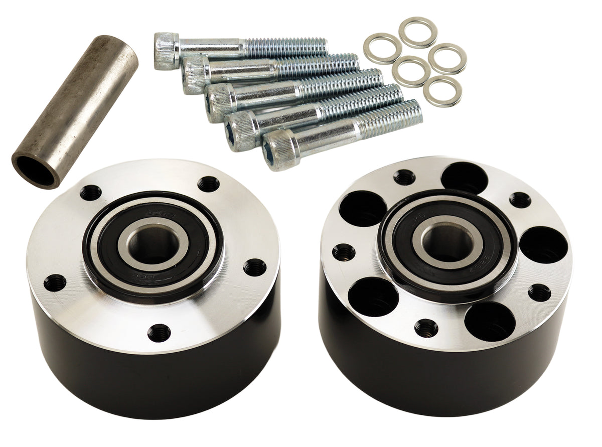 HARLEY Ultima Pulley Brake Dual Disc Spacer Black Fits Custom 0- , application