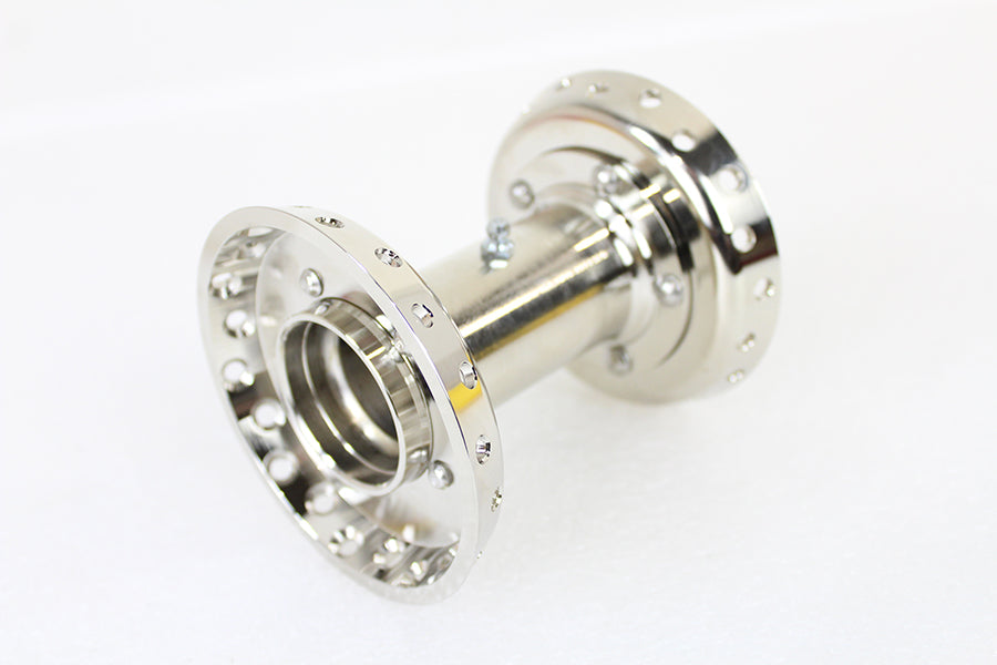 HARLEY WR Vordere Spulen-Nabe vernickelt passend für 1936-1952 W,
