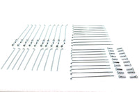 HARLEY 16 Zoll Speichen-Set Zicad plattiert Passend für 1940-1952 WL,