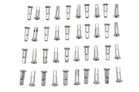 HARLEY Speichennippel-Set, 40-teilig, Chrom, für 0- vorne oder hinten,