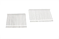 HARLEY Poliertes Edelstahl Speichen-Set 21 Zoll Passend für XL ab Bj. 1995, FXD Bj. 1995-2017,
