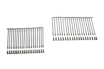 HARLEY Chrom 19 Zoll Speichen-Set Passend für 1964-1972 XL, vorne 1971-1972 FX, vorne