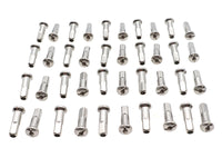 HARLEY 40-teiliges Speichennippel-Set Chrom, für 0- Vorderrad oder Hinterrad