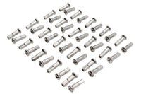 HARLEY 40-teiliges Speichennippel-Set Chrom, für 0- Vorderrad oder Hinterrad
