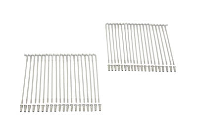 HARLEY Speichenset Buchanan Edelstahl 19 Zoll passend für 0- vorne, 0- vorne,