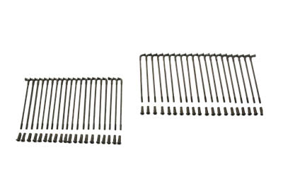 HARLEY Edelstahl Speichensatz 19 Zoll Buchanan Passend für 1964-1972 XL, vorne 1971-1972 FX, vorne