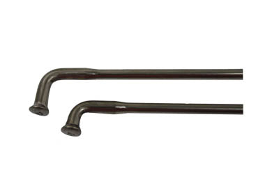 HARLEY Edelstahl Speichensatz 19 Zoll Buchanan Passend für 1964-1972 XL, vorne 1971-1972 FX, vorne