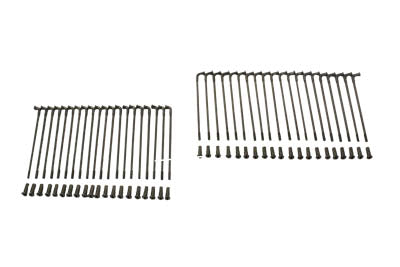 HARLEY Edelstahl Speichensatz 21 Zoll Buchanan Passend für 1964-1972 XL, vorne 1964-1972 FX, vorne