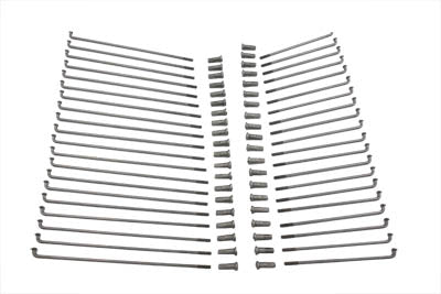 HARLEY Edelstahl 18 Zoll Speichen-Set passend für 1938-1952 WL,
