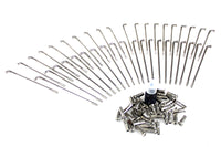 HARLEY Indian Edelstahl 16 Zoll Speichensatz Passend für 1935-1946 Chief,