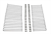 HARLEY Edelstahlspeichensatz 18 Zoll Passend für 1952-1956 K, 1957-1963 XL,