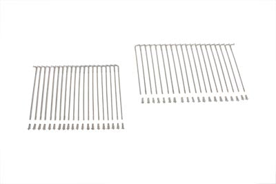 HARLEY Edelstahl Speichenset 19 Zoll Passend für 1974-1999 XL, Vorne 1973-1984 FX, Vorne 1973-1984 FX,