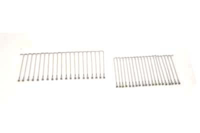 HARLEY Edelstahl Speichenset 19 Zoll Passend für 1974-1999 XL, Vorne 1973-1984 FX, Vorne 1973-1984 FX,