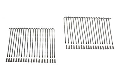 HARLEY Chrom 21 Zoll Speichen-Set Verdrehte Ausführung Passend für 0- Vorderrad,