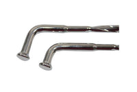 HARLEY Chrom 21 Zoll Speichen-Set Verdrehte Ausführung Passend für 0- Vorderrad,