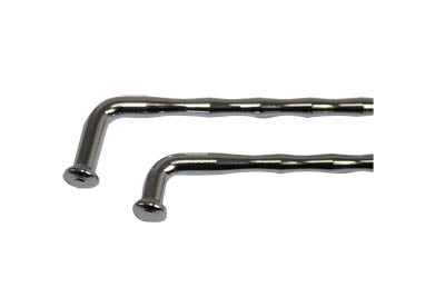 HARLEY Chrom 21 Zoll Speichensatz Geriffeltes Modell Buchanan Passend für 0- Vorne,