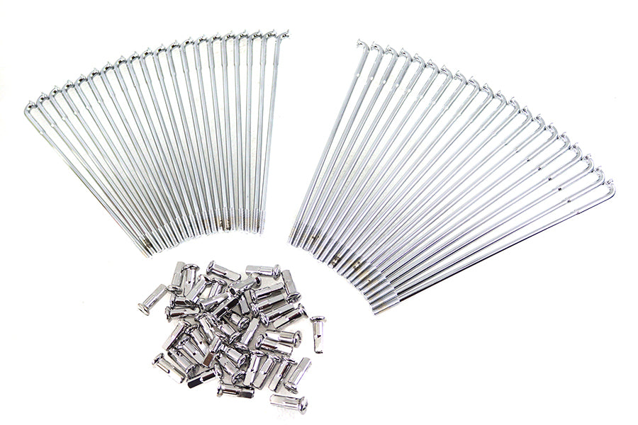 HARLEY Chrom Speichensatz 17 Zoll Passt 0- Hinten,