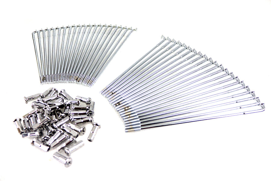 HARLEY Chrom Speichensatz 17 Zoll Passt 0- Hinten,