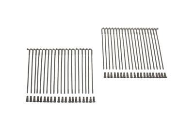 HARLEY Edelstahl 19 Zoll Speichen-Set passend für 0- vorne, 0- vorne,