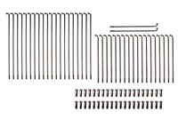 HARLEY Edelstahl Speichen-Set 18 Zoll Passend für 1936-1952 WL,