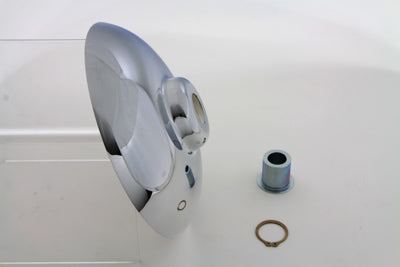 HARLEY Chrom Radkappen-Kit Passend für 1997-1999 FXST, 1993-1999 FXDWG,