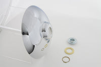 HARLEY Chrom Radnabenabdeckungssatz Passend für 1997-1999 FLSTS,