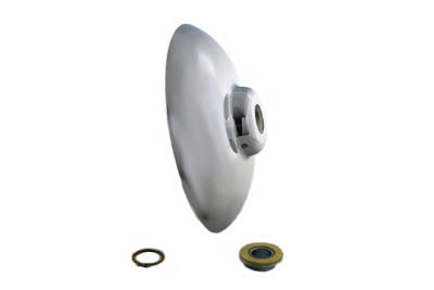 HARLEY Chrom-Vorderradnabe-Abdeckungs-Kit passend für 2000-2007 FLSTS,